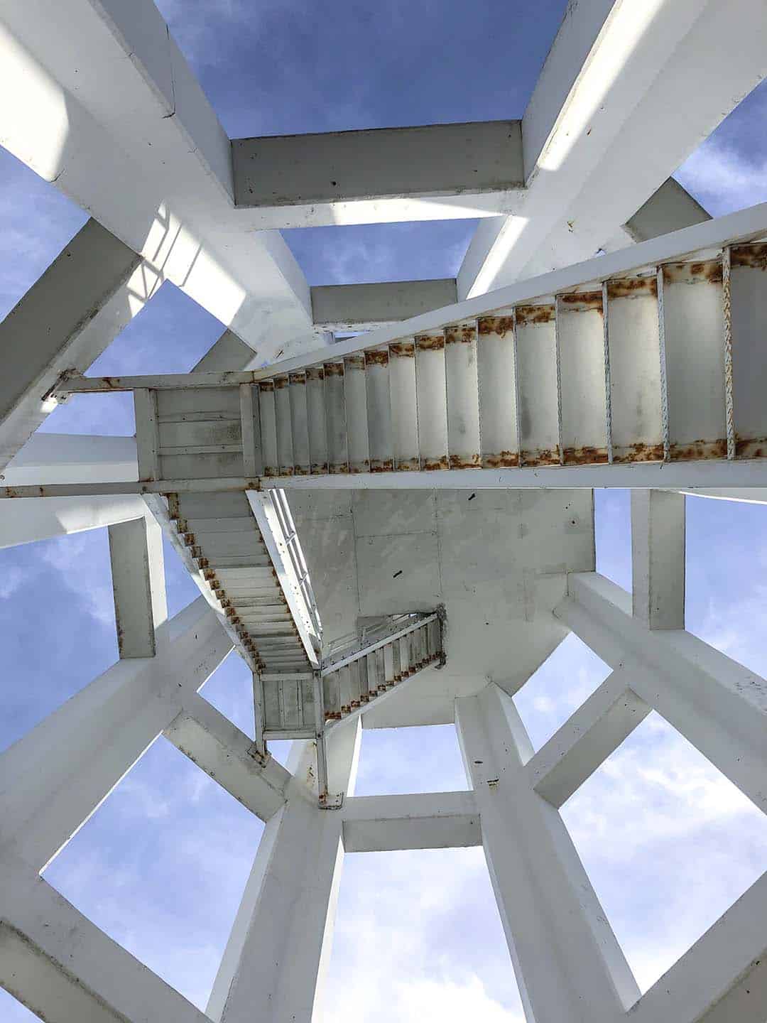 View of the lighthouse from the inside