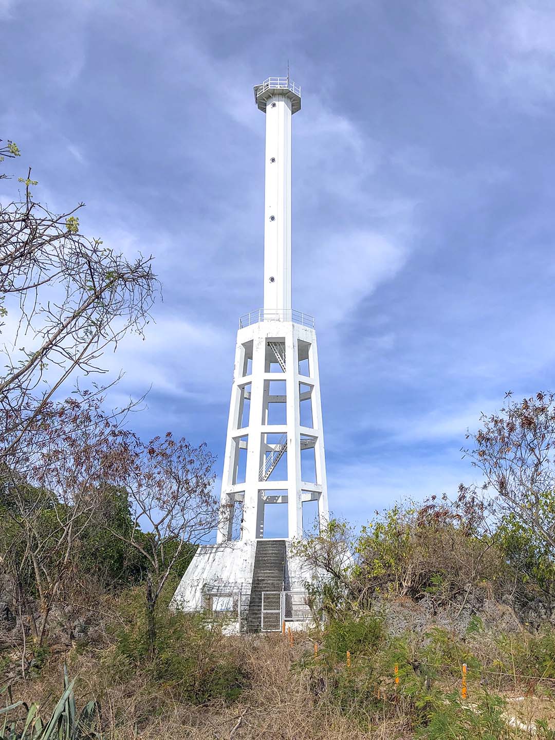 The lighthouse in Apo Island