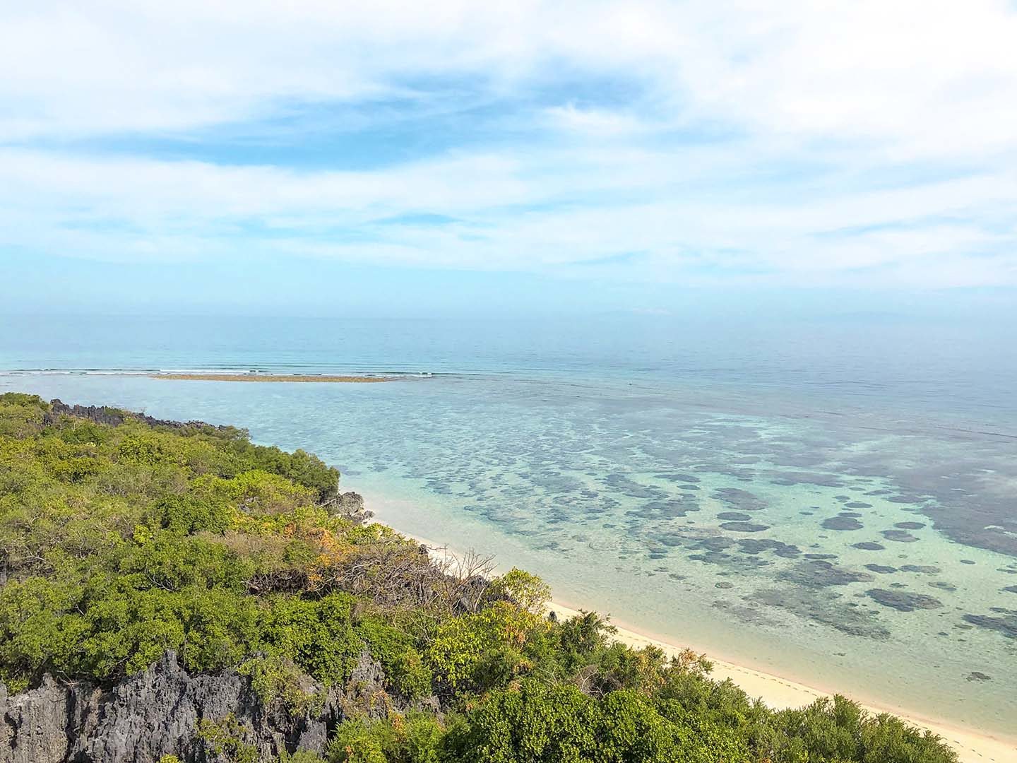 View of Apo Reef from the lighthouse