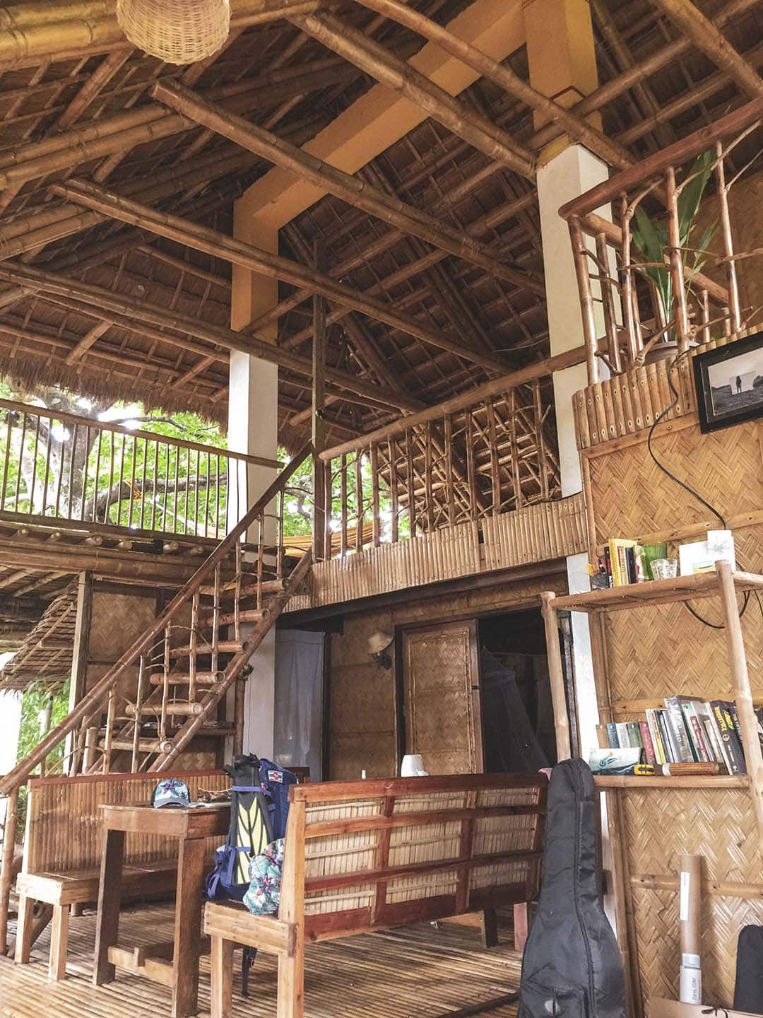 Tip while traveling the Philippines sustainably: Stay in eco-lodges or Airbnbs and treat it like it is your own home.