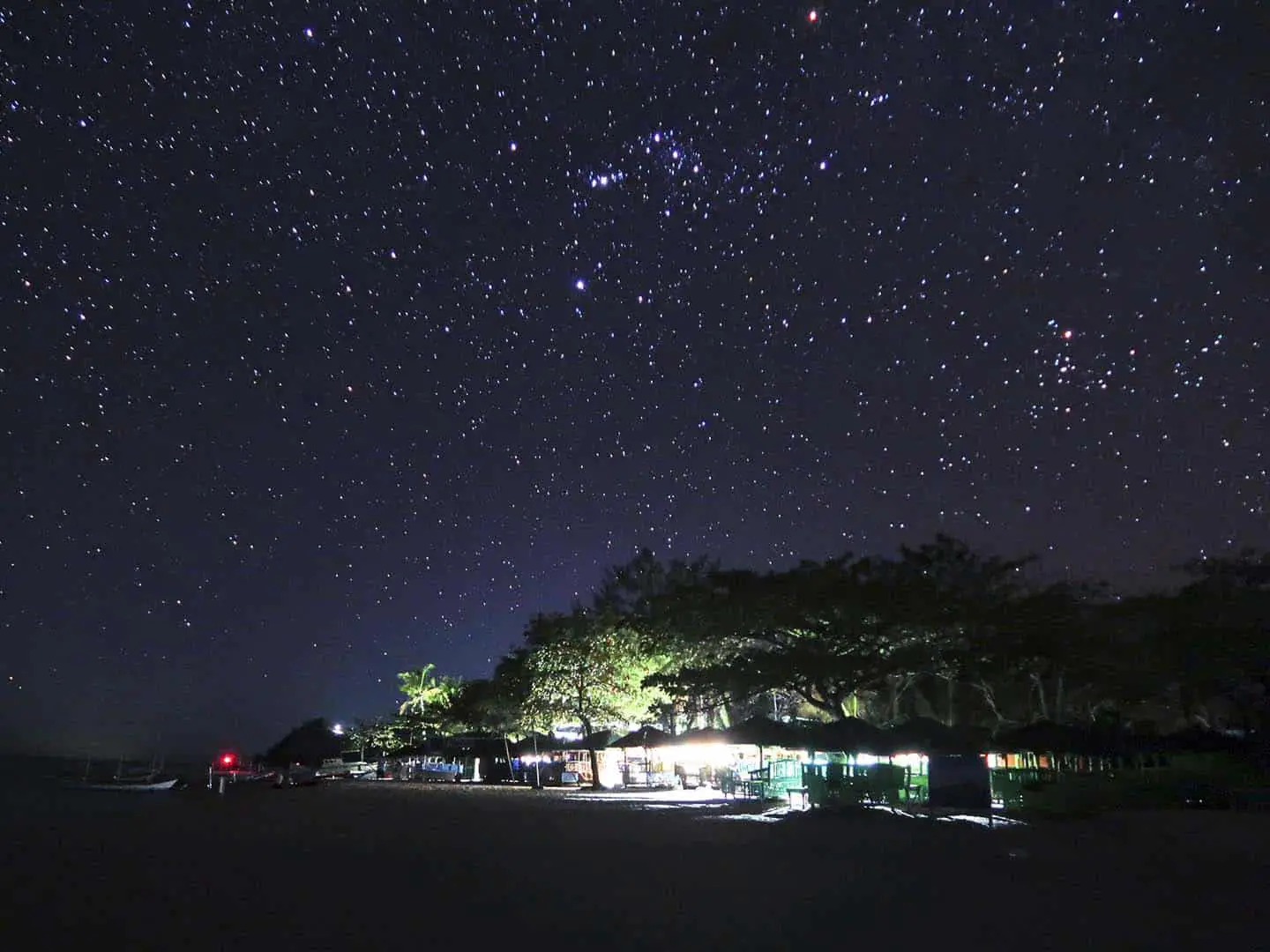 Stargazing on Mararison/ Malalison Island