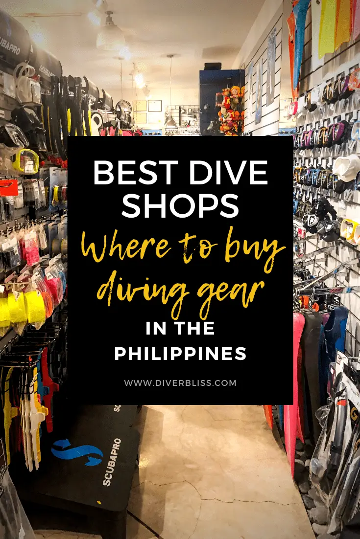 Dive Shops in the Philippines: Where to Buy Diving Gear