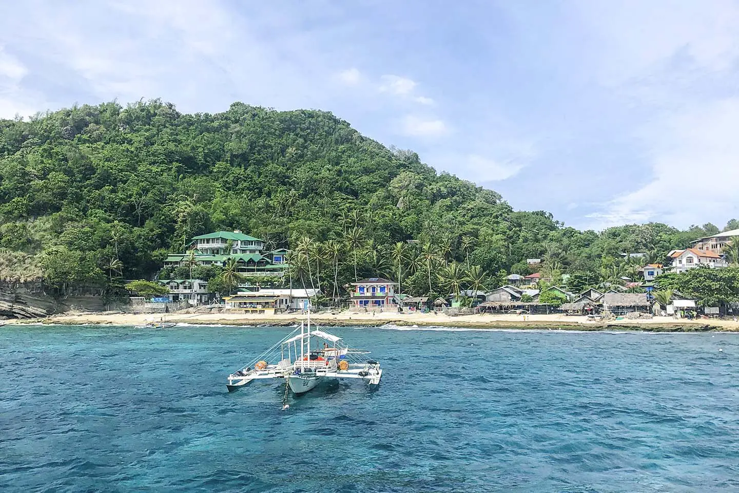 Apo Island in Dauin, Negros Oriental, Philippines