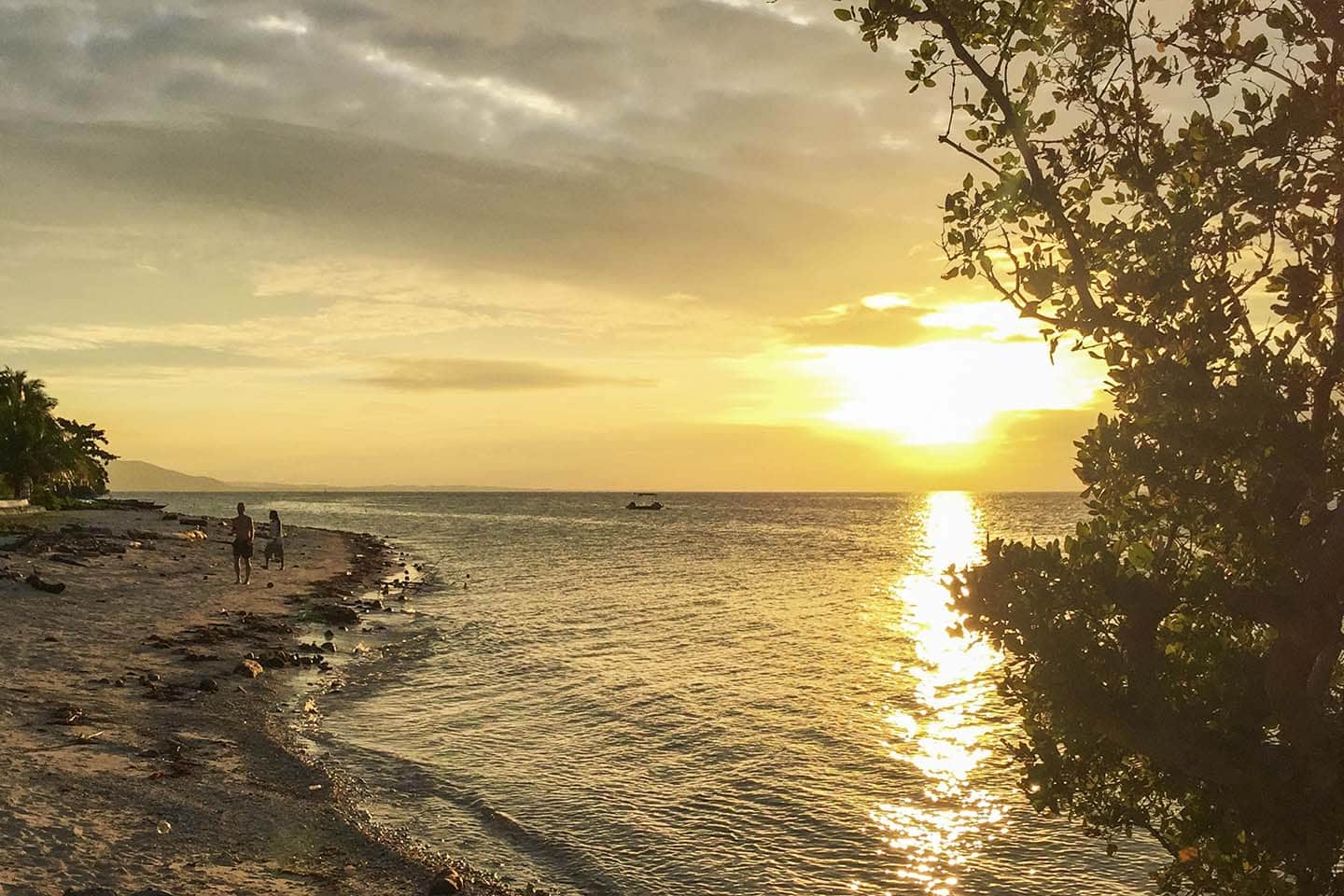 Beautiful Sunset in San Juan, Siquijor