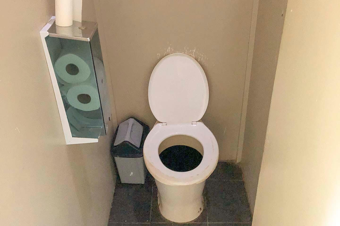 Eco Resort in Fiji: self-composting toilets in Mantaray Island Resort has no flush!