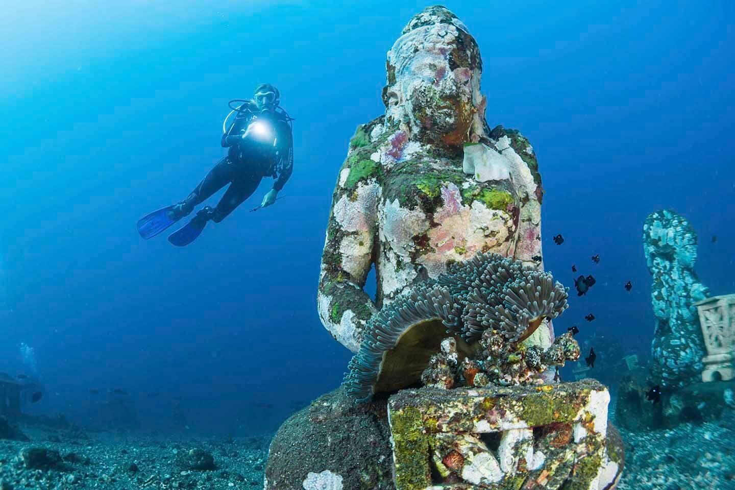 Scuba diving as a hobby allows your to explore new places