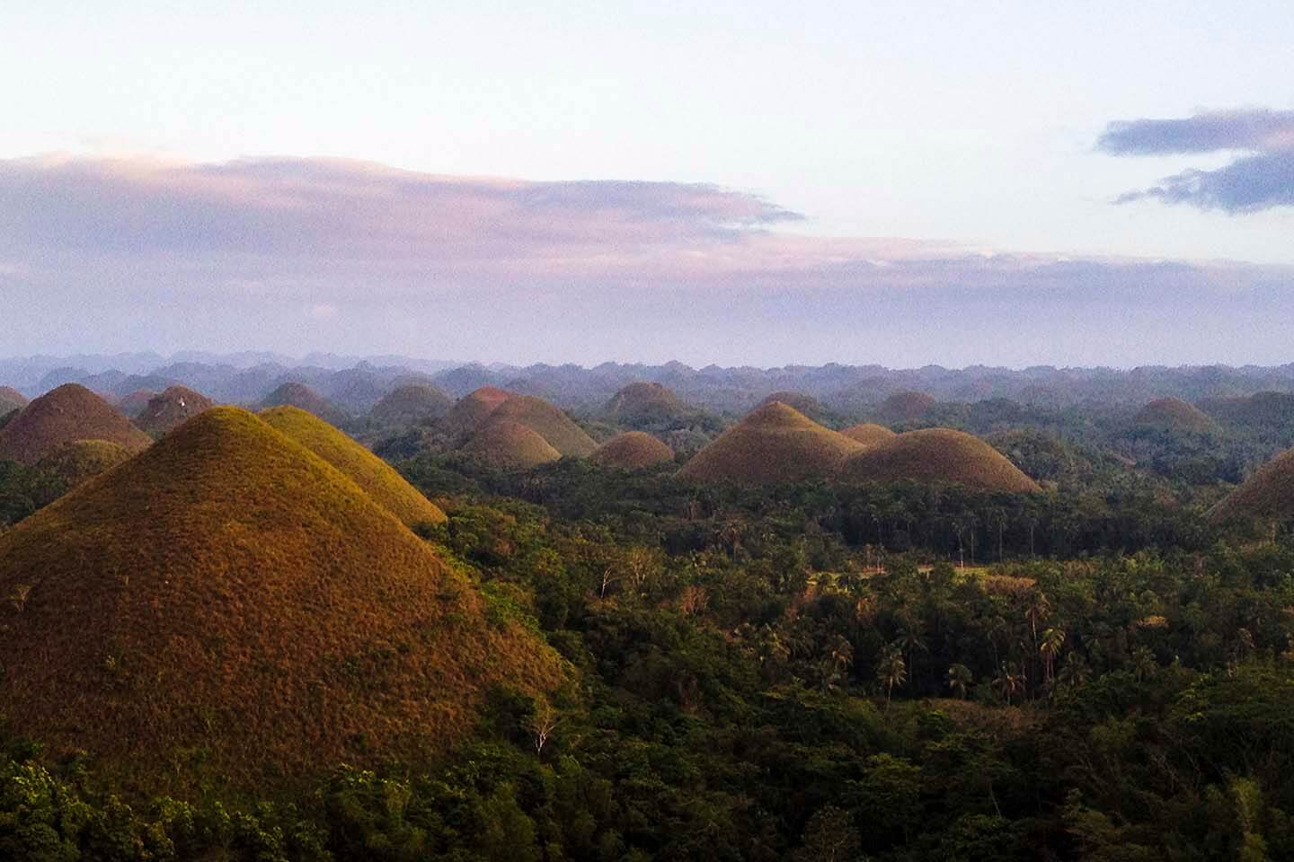 Chocolate Hills in Bohol