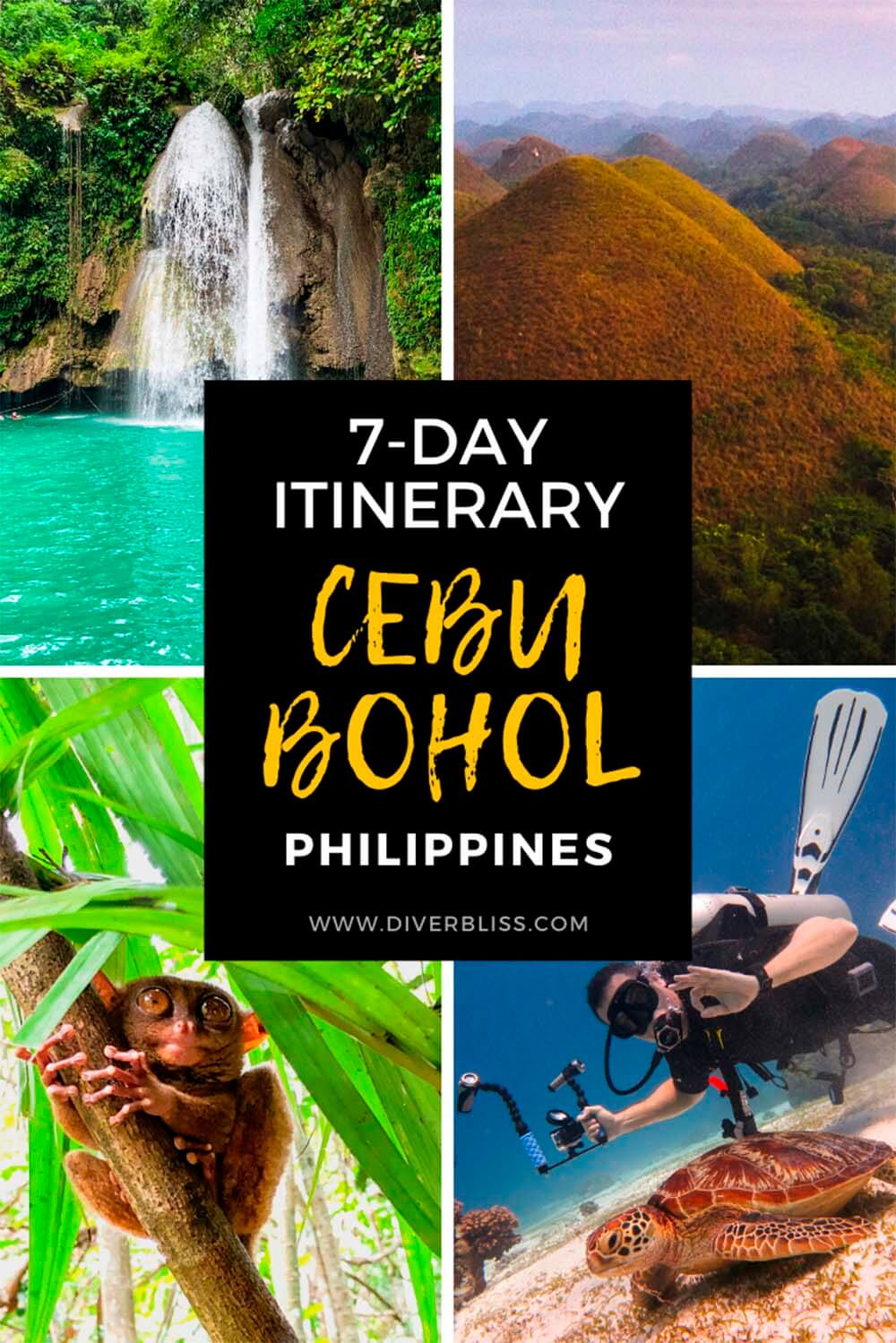 Cebu Bohol 7 Day Itinerary