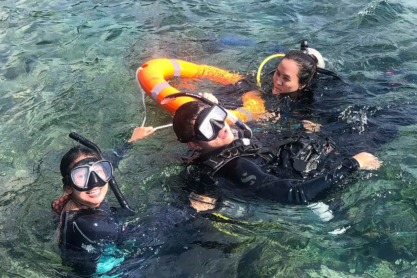 PADI Rescue Diving Course Open Water Drills