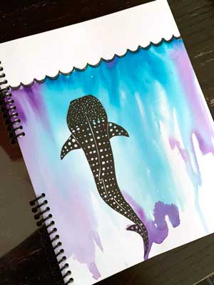 12. Custom Animal Cover Dive Log Book by Rrrusha