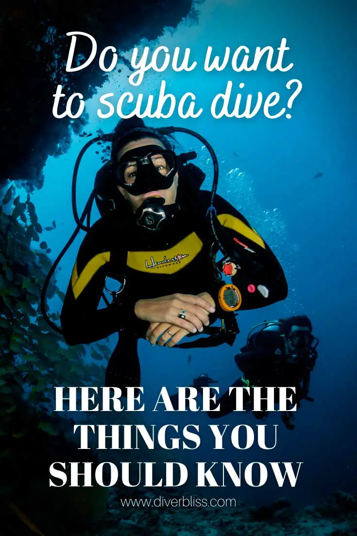 Do you want to scuba dive? Here are the things you should know