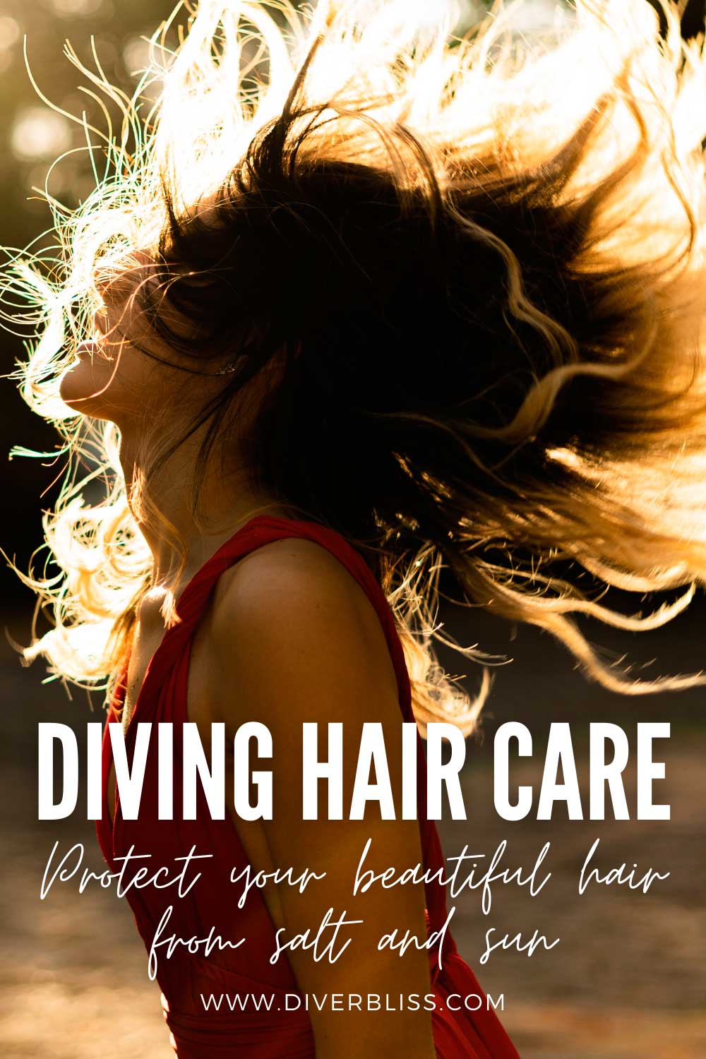 scuba diving hair care tips: protect your beautiful hair from salt and sun