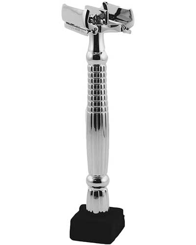 eco-friendly and plastic-free stainless steel safety razor