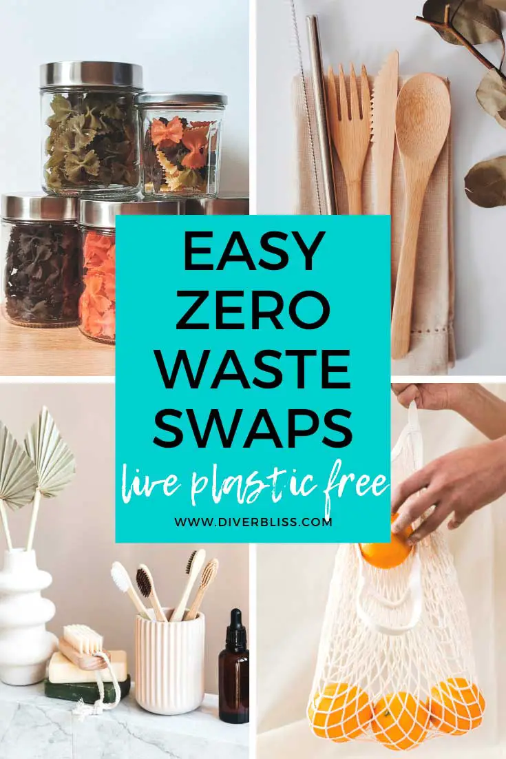 easy zero waste swaps to live plastic free