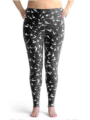 Orca Camouflage Leggings by Space Fish Army