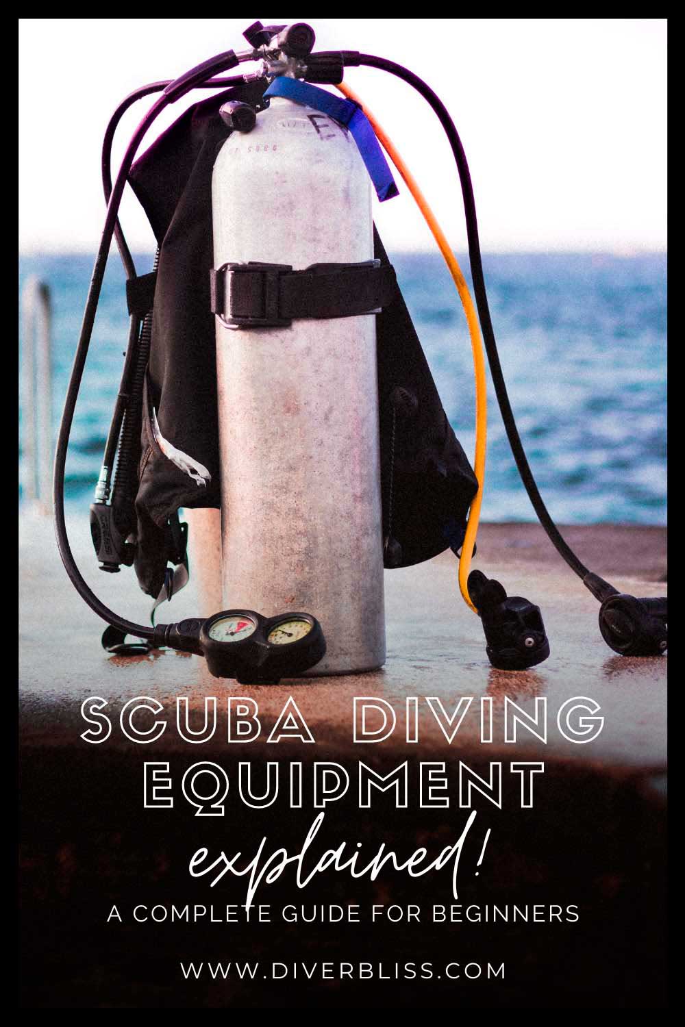 Equipment for scuba diving explained! A complete guide for beginners