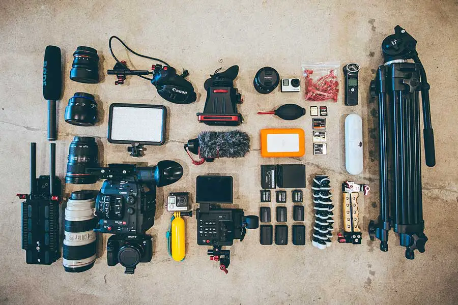 camera gear and equipment for travelers and content creators
