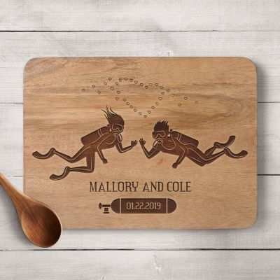 Couple cutting board by Blue Ridge Boards