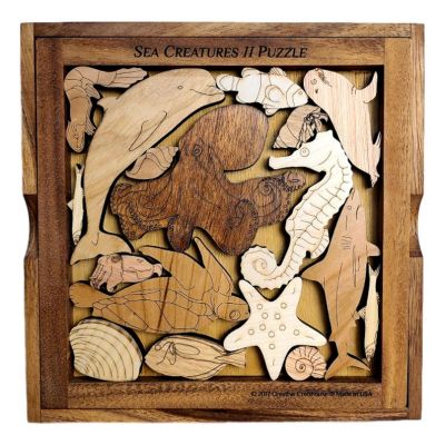 Marine Life Wooden Puzzle from Creative Crafthouse 