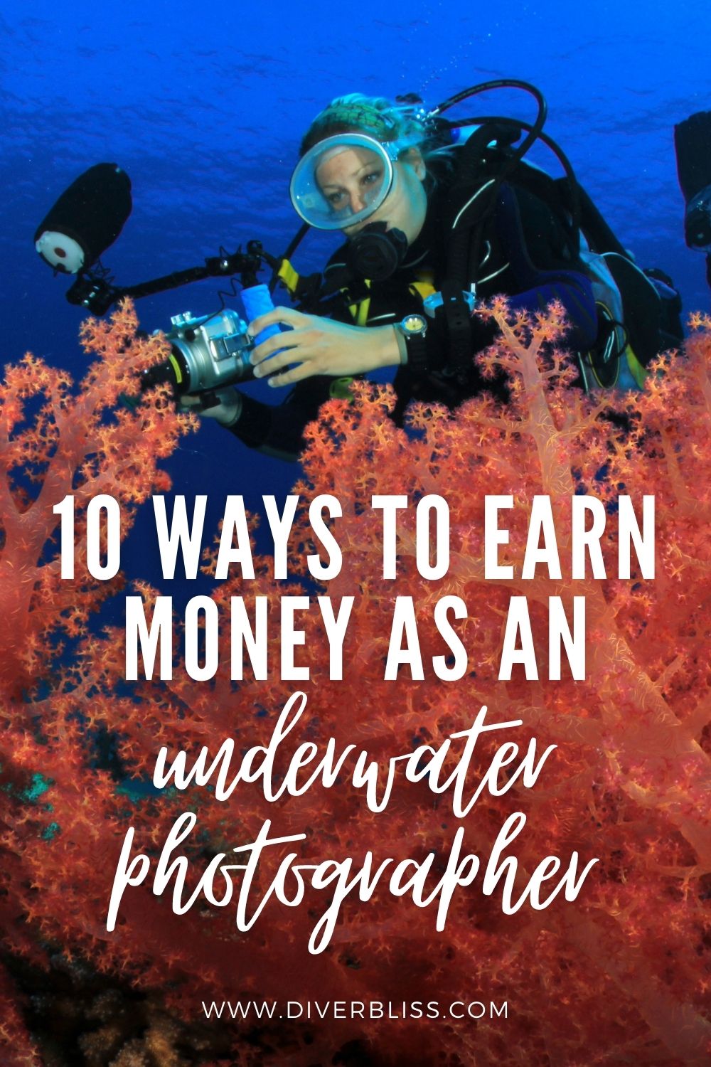 10 ways to earn money as an underwater photographer