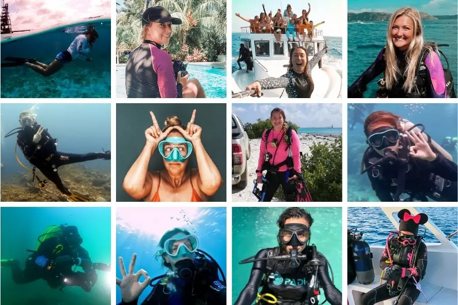 Best women scuba diving bloggers