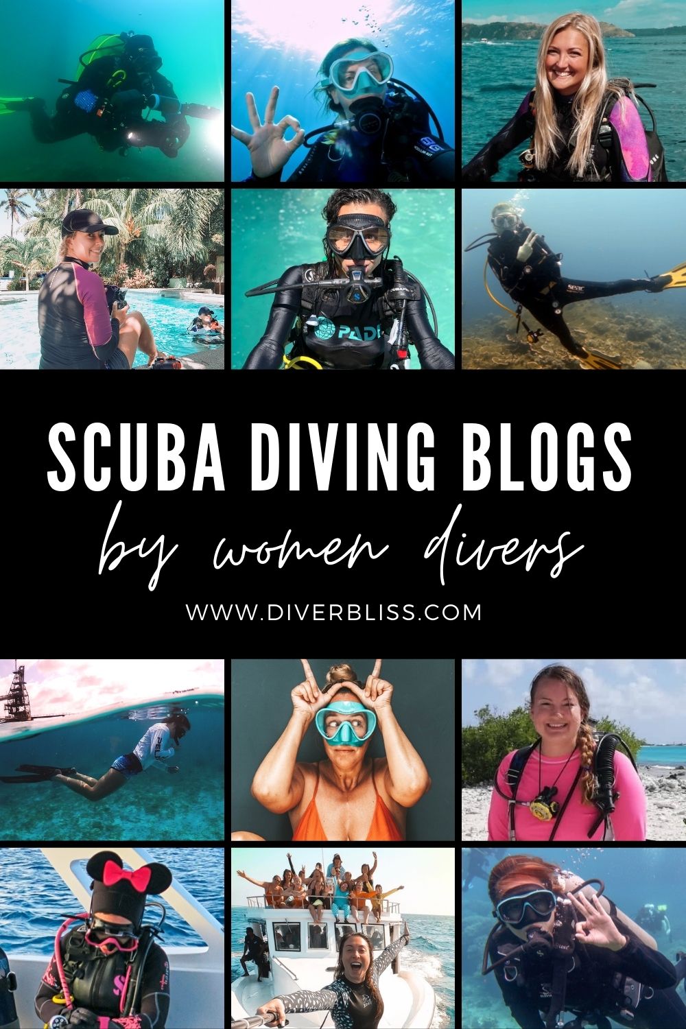 scuba diving blogs by women divers