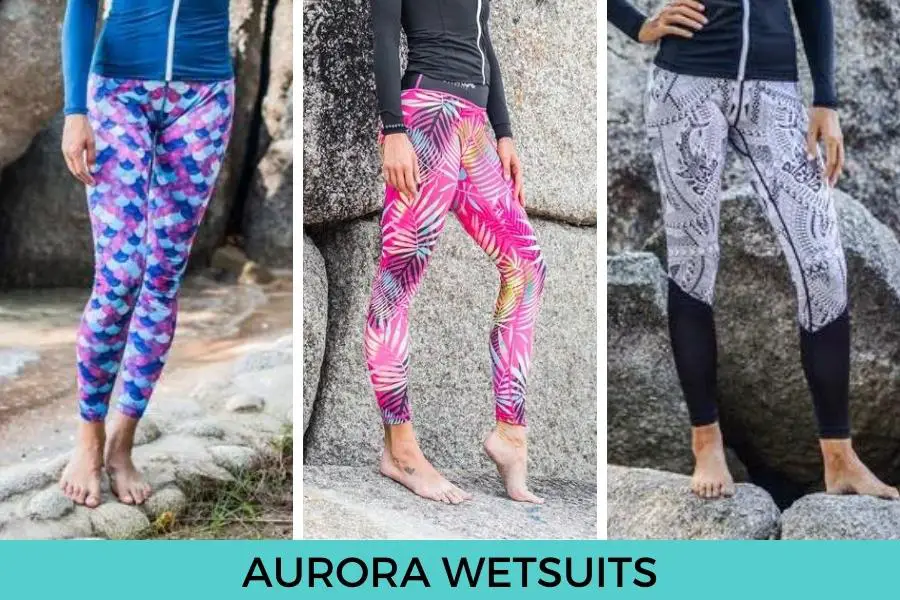 Aurora Wetsuits Scuba Leggings for Women. Featured Aurora Wetsuits Scuba Leggings for Women:
Ocean Spirit Dive Leggings, Divine Dive Leggings, Mano Dive Leggings