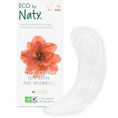 Eco by Naty Panty Liners for Plastic free periods