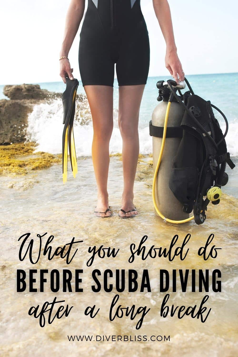 what you should do before scuba diving after a long break