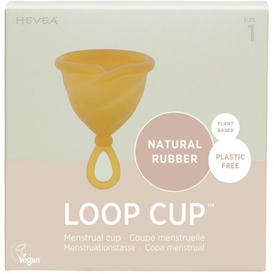 Hevea Loop Cup, Natural Rubber Menstrual Cup for Zero Waste Periods