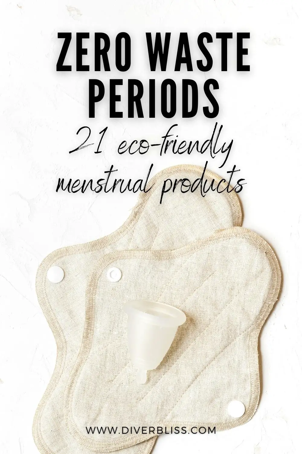 wasserdichte TPU-Schicht # 1 Wiederverwendbare Hygienetuchservietten Feminine Day oder Night Use Pad Menstruationsblöcke mit organischer Baumwolle und Bambusfaserfutter