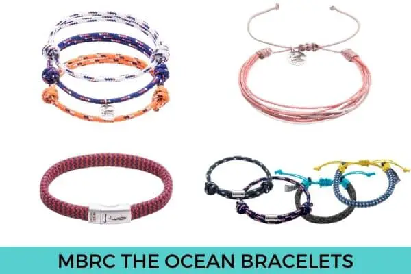 MBRC The Ocean Bracelets made from Recycled Plastic Bottles. Featured: Surfer Pack Bracelets, Octopus Bracelet
Atlantic Ocean Bracelet
Coral Reef Kids Bracelets
