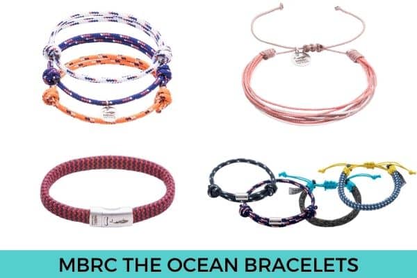 MBRC The Ocean Bracelets made from Recycled Plastic Bottles. Featured: Surfer Pack Bracelets, Octopus Bracelet
Atlantic Ocean Bracelet
Coral Reef Kids Bracelets