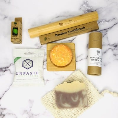 Zero Waste Bathroom Kit by Me Mother Earth