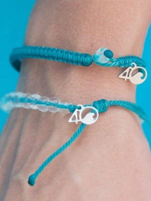 4Ocean white-sided dolphins bracelets