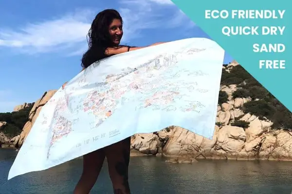 Awesome Maps eco-towels