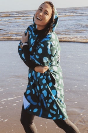 Girls That Scuba Whale Shark Poncho 