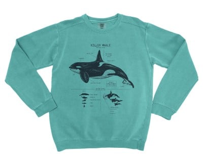 Orca Sweatshirt by Life Shines