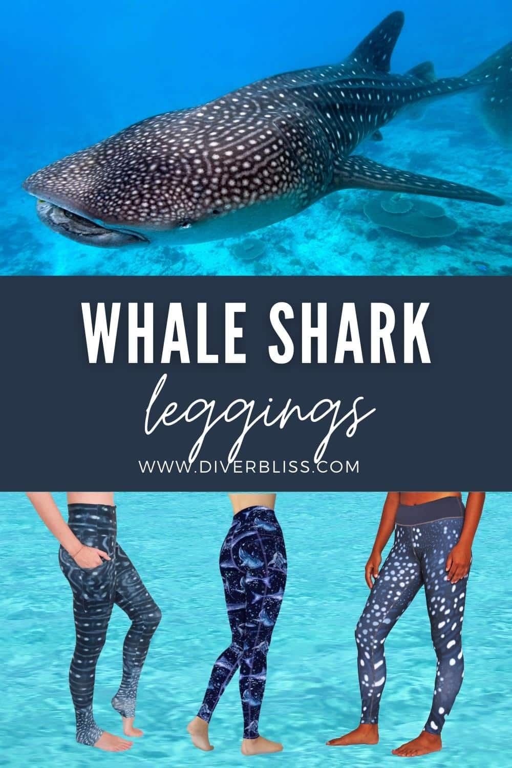 Whale Shark Leggings - Pop Style