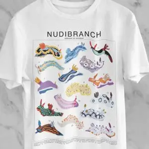 Nudibranch species ID t-shirt 
Beehive95Designs