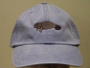 Manatee cap from Price Apparel