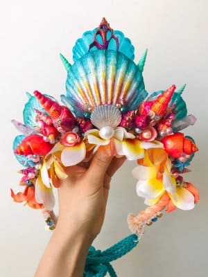 Customized Mermaid Crown from Mermaidazzles