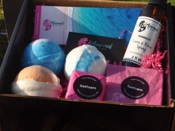 Mermaid soap subscription box from Cratejoy