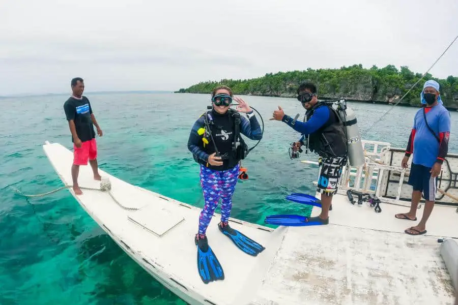 scuba diving in pamilacan island
