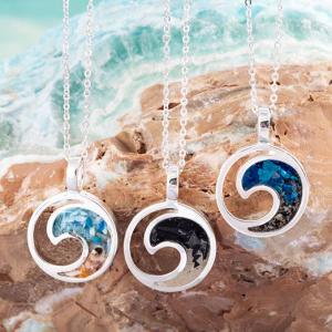 Handmade Ocean Jewelry: 13 Shops for Ocean Lovers 10 4ocean dune wave necklace