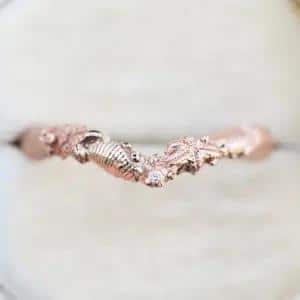 Handmade Ocean Jewelry: 13 Shops for Ocean Lovers 38 Oore Siren wedding band