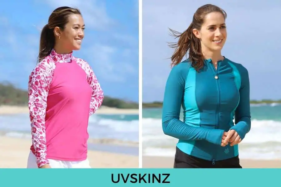 UVskinz rash guard swimwear for women