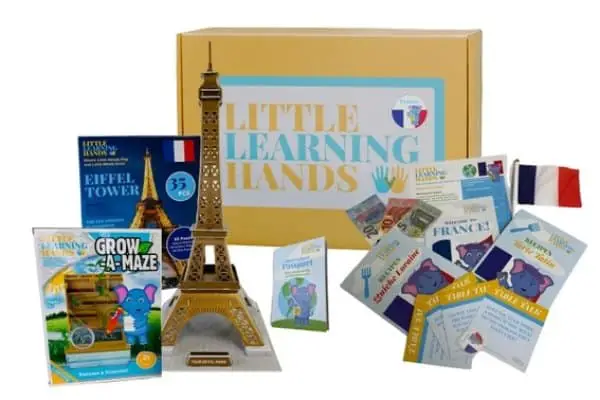 Little Learning Hands World Explorers subscription box for kids