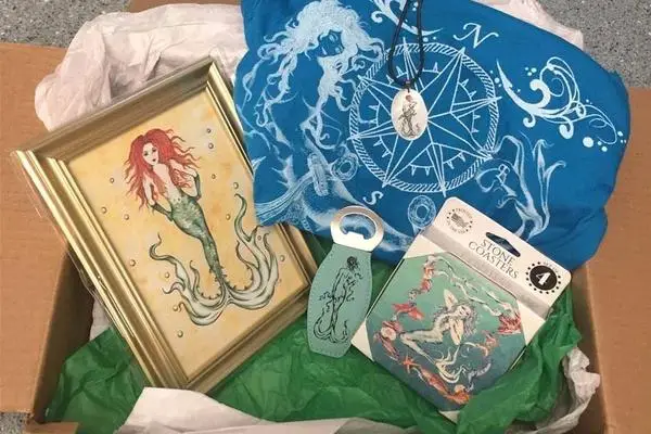 Mermaid gift subscription box