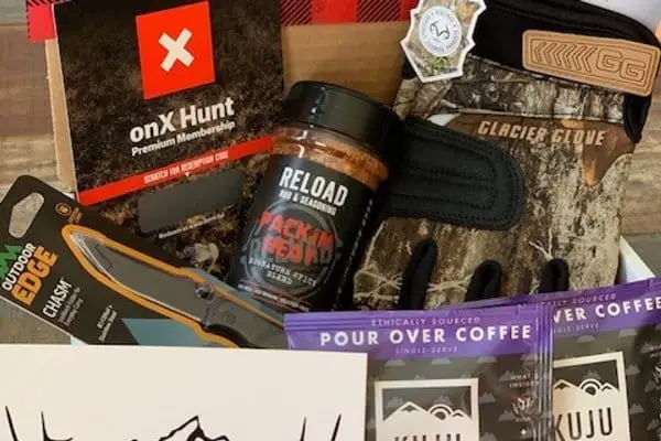 Timber Edge Outdoors subscription box for men